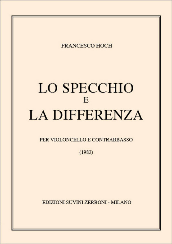 Lo Specchio E La Differenza