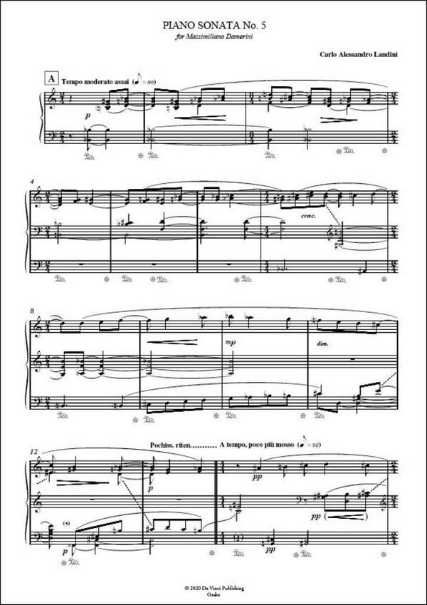 Sonata No. 5, for Piano