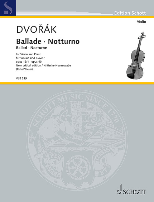 Ballade op.15,1 und Notturno op. 40