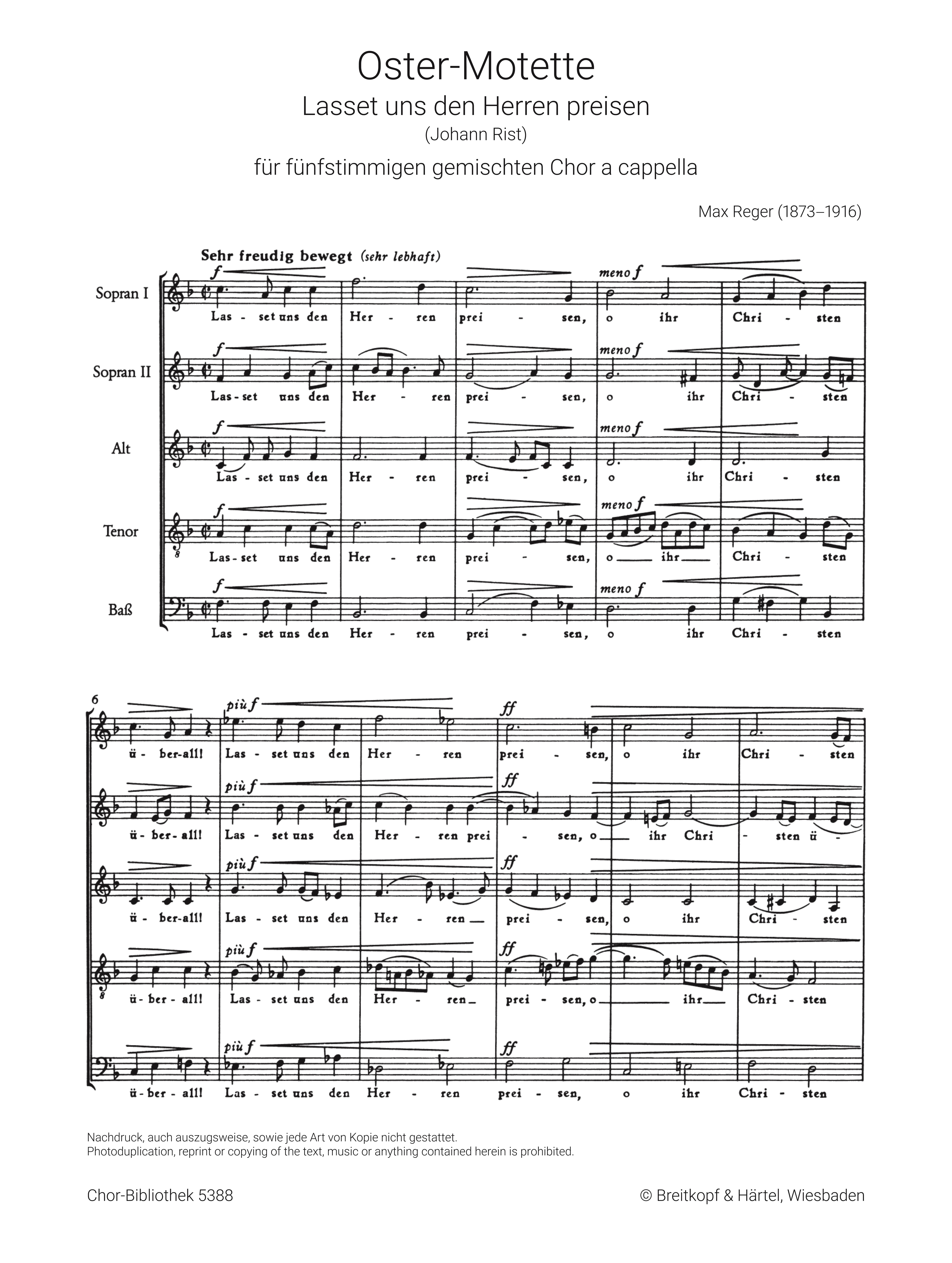 Oster-Motette