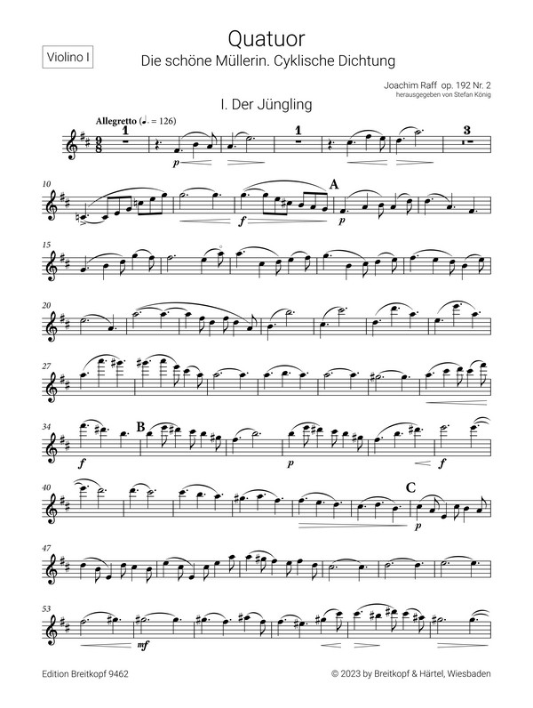 Streichquartett Nr.7 D-Dur op.192/2