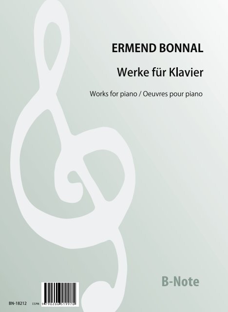 Werke für Klavier