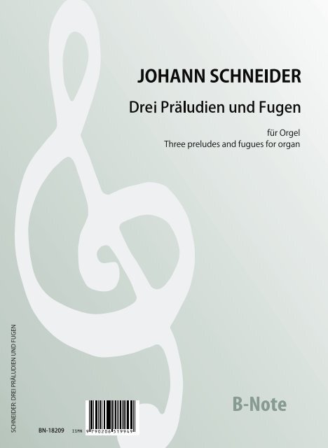 Drei Präludien und Fugen 