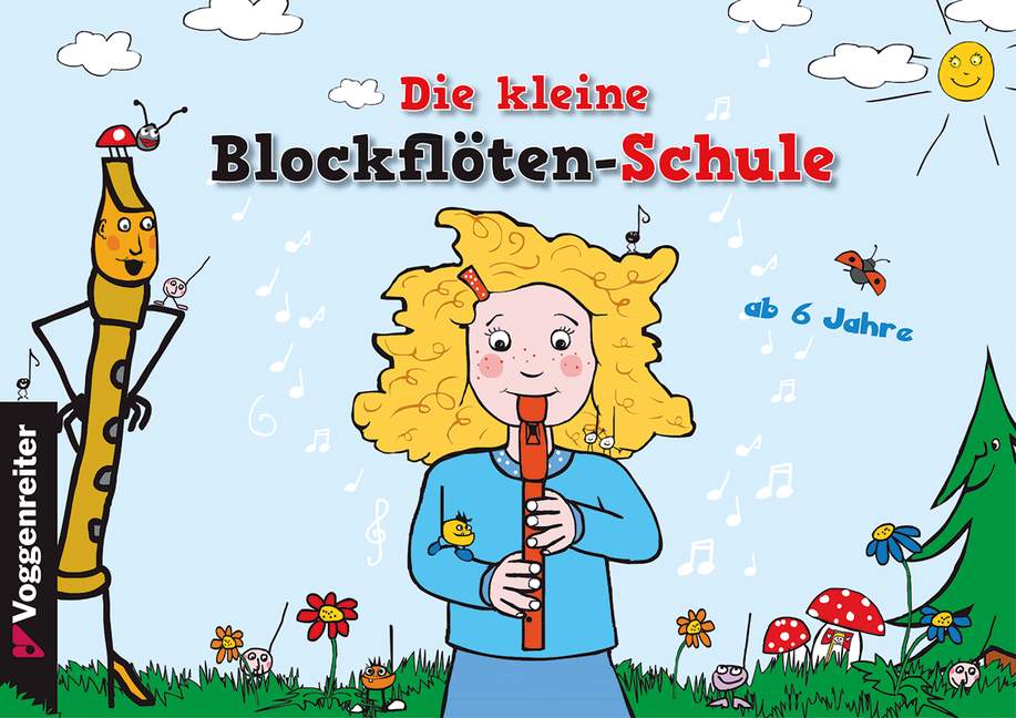 Das bunte Blockflöten-Set, deutsche Griffweise