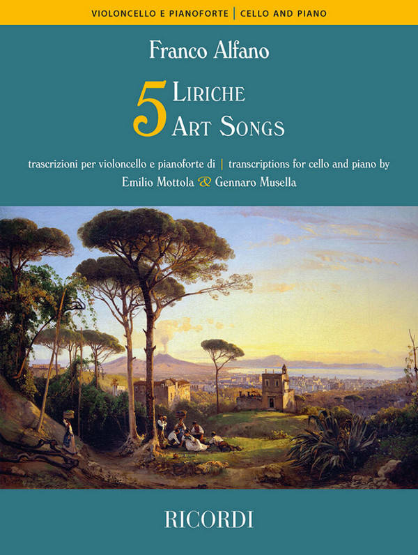 5 liriche trascritte per violoncello e pianoforte