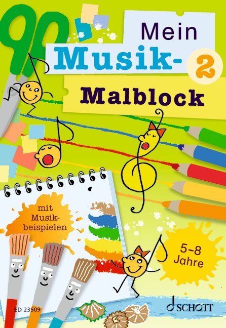 Mein Musik-Malblock 2 (+Online Audio)