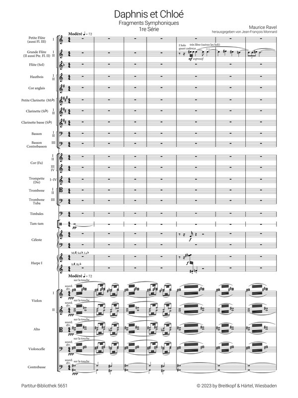 Daphnis et Chloé - Symphonische Fragmente 1. Suite