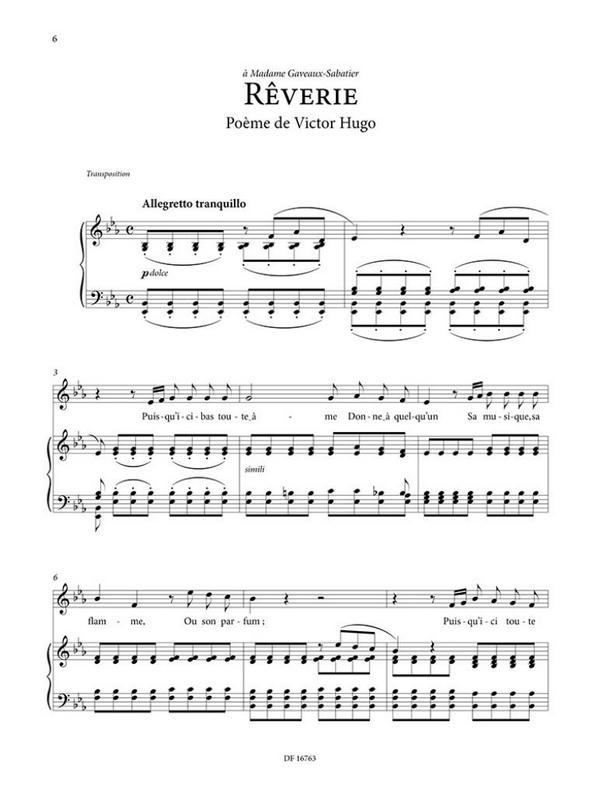 35 Mélodies - 35 Songs (Medium/Low Voice)