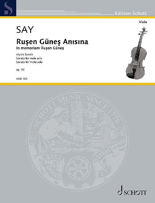Rusen Günes Anisina op.92