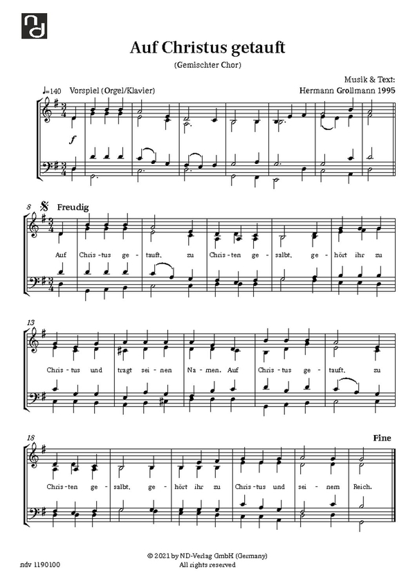 Auf Christus getauft