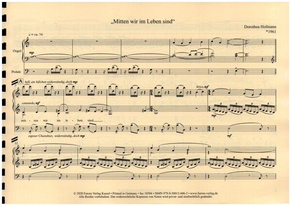 2 kleine Choralvorspiele