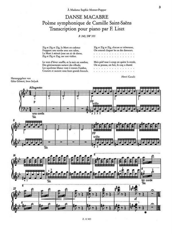 Z12403A  New Liszt Edition - Freie Bearbeitungen 14