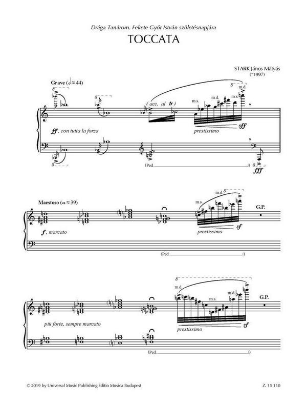 Z15110  Janos Stark, Toccata