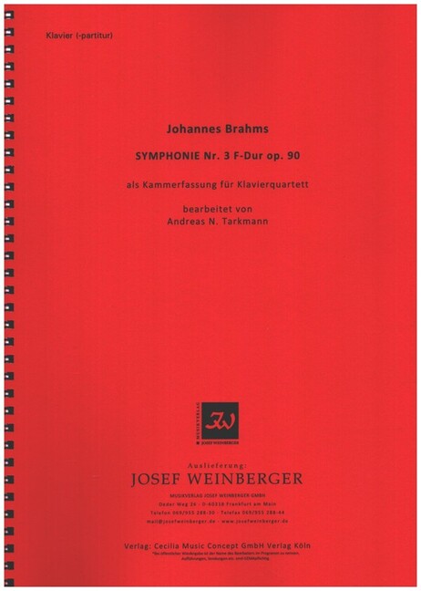 Symphonie Nr. 3 F-Dur op.90