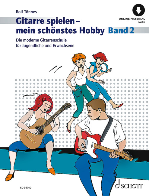 Gitarre spielen - mein schönstes Hobby Band 2 (+Online Audio)