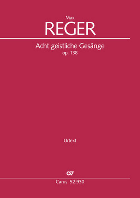 Acht geistliche Gesänge op.138