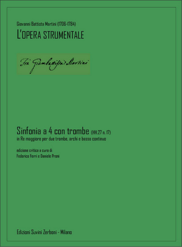 Sinfonia a 4 con trombe (HH.27 n. 17)