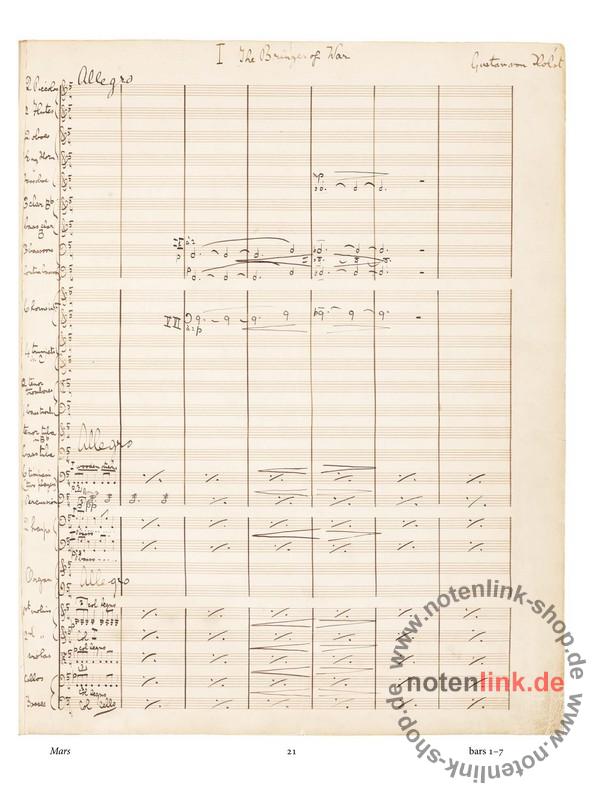 The Planets: facsimile edition