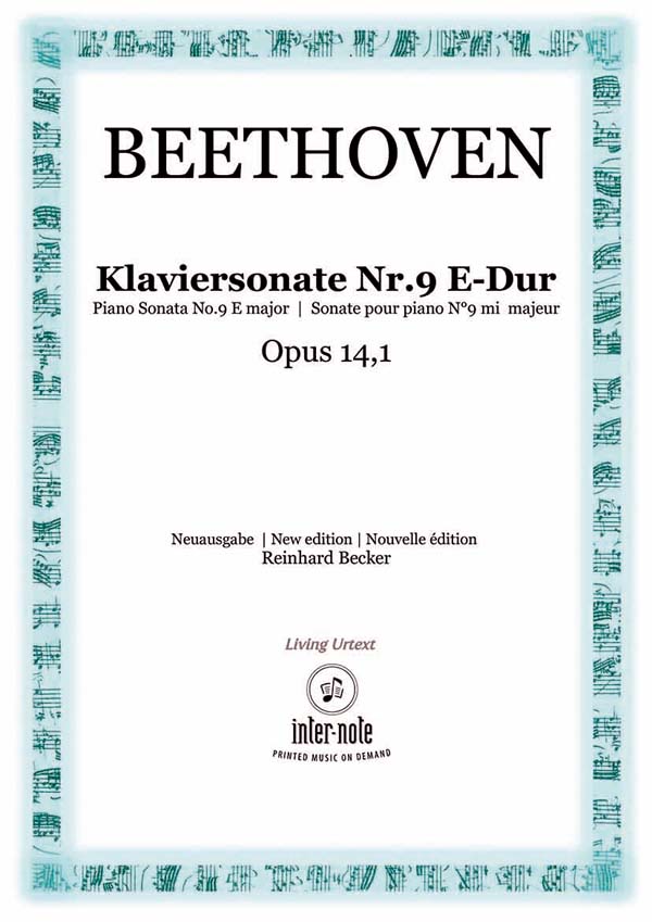 Sonate Nr. 9 E-Dur op.14,1