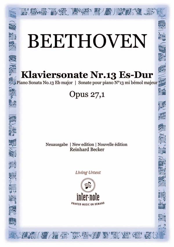 Sonate Nr. 13 Es-Dur op.27,1