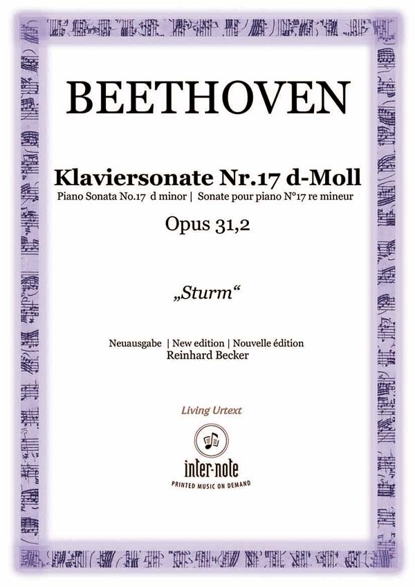 Sonate Nr. 17 A-Dur op.31,2