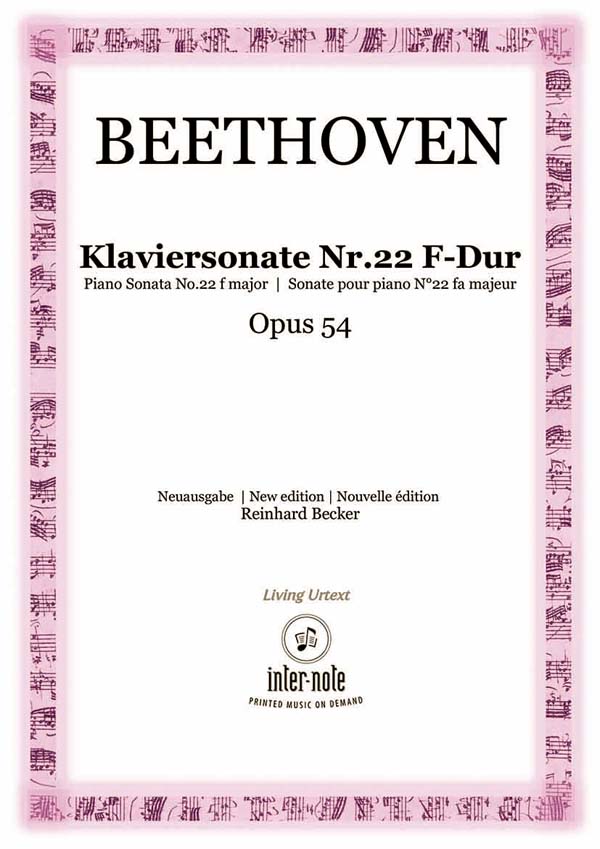 Sonate Nr. 22 F-Dur op.54