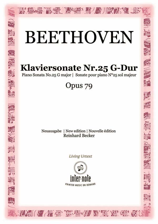 Sonate Nr. 25 G-Dur op.79