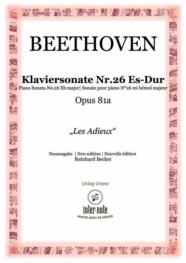 Sonate Nr. 26 Es-Dur op.81a