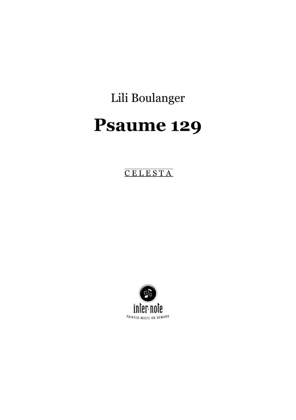 Psalm 129 'Ils m'ont assez opprimé dés ma jeunesse'