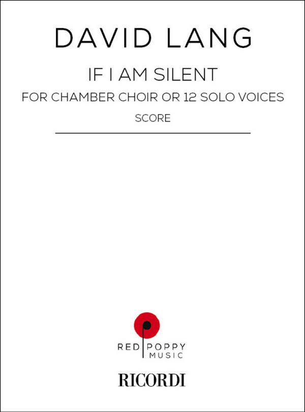 If I Am Silent