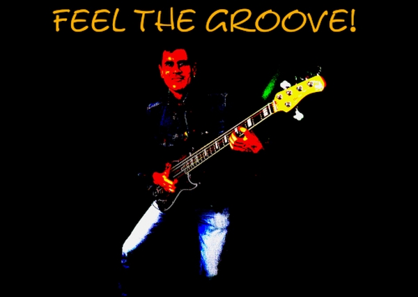 Postkarte "Feel The Groove"