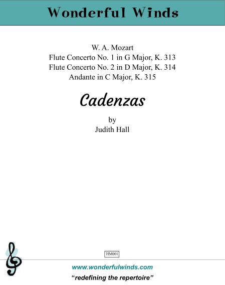 HM001  Judith Hall, Mozart - Flute Cadenzas