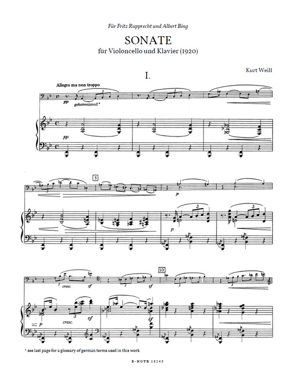 Sonate (1920)