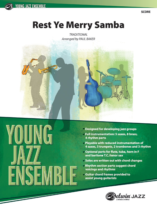 Rest Ye Merry Samba (j/e score)