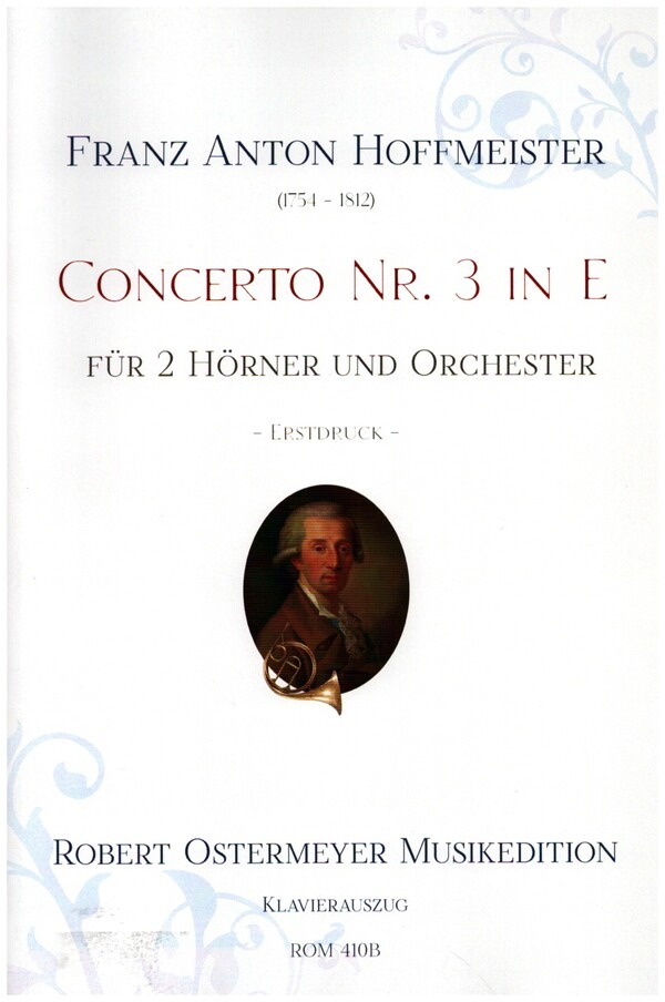 Concerto E-Dur Nr.3 für 2 Hörner und Orchester