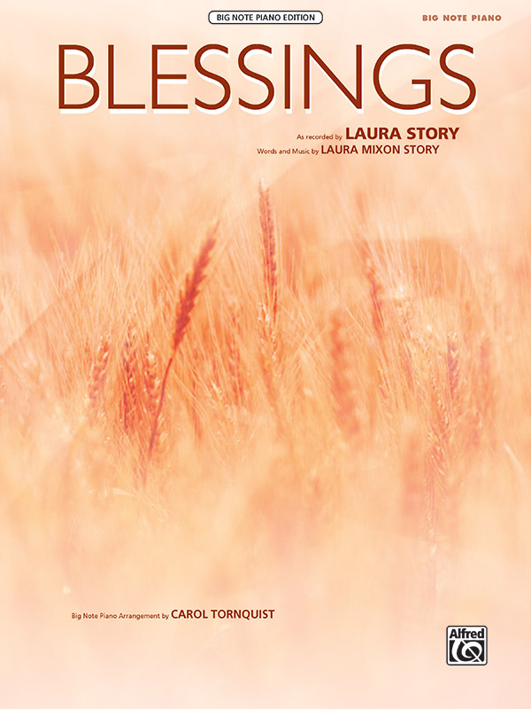 Blessings (Big note piano)