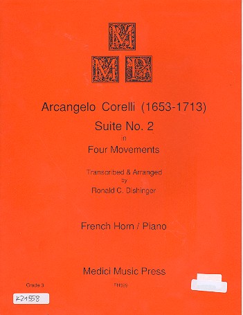 Corelli Suite Nr.2 for french horn