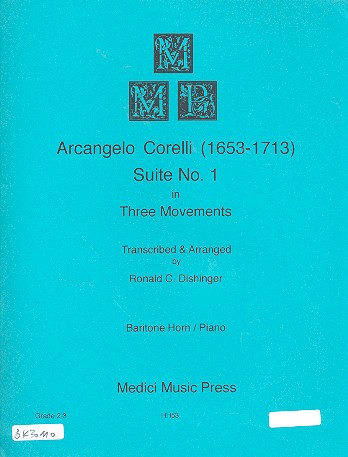 Corelli Suite no.1 for baritone horn