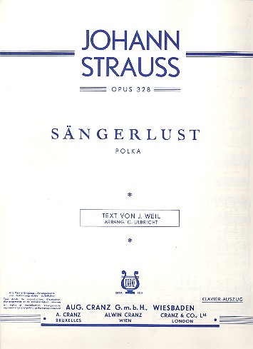 Sängerlust op.328