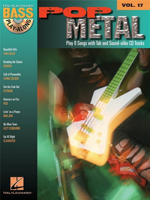 Pop Metal (+CD): Bass Play Along vol.17
