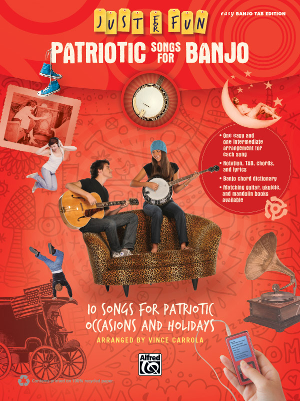 JFF Patriotic Songs For Banjo
