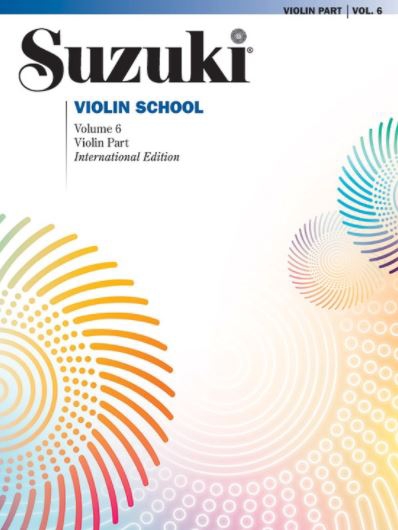 Suzuki Violin School V6 Rev Bk only USA
