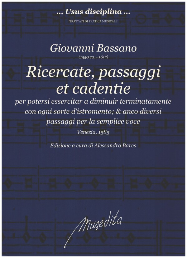 Ricercate passagi et cadentie