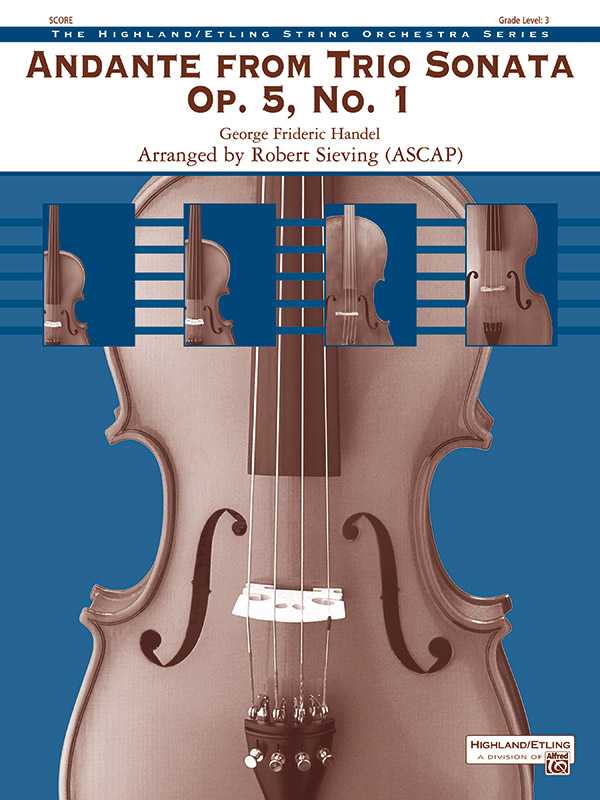 Andante Trio Sonata Op 5 No 1 (s/o)