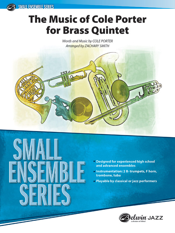Cole Porter For Brass Quintet Score