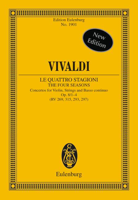 Le Quattro Stagioni op.8,1-4 ('Die vier Jahreszeiten')