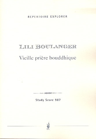 Vieille prière bouddhique pour ténor, choers