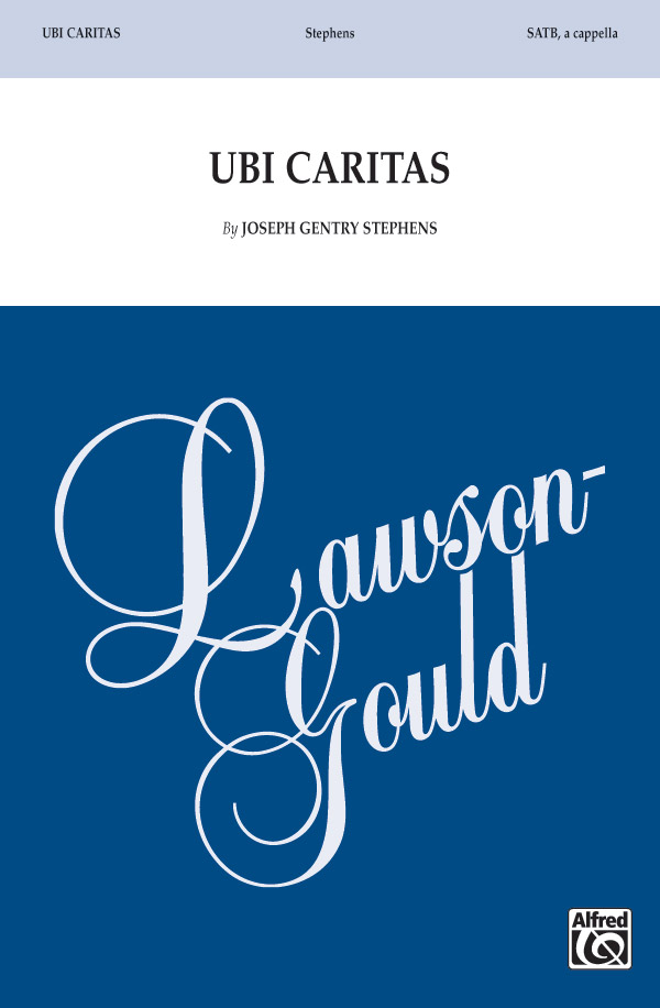 Ubi Caritas SATB A Cap