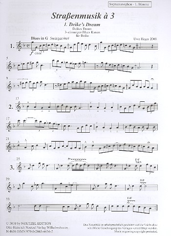 Straßenmusik à 3 Heft 2