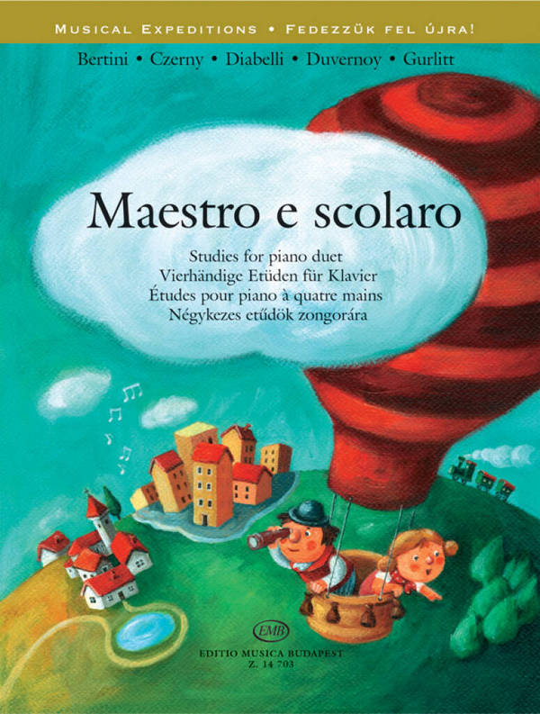 Maestro e scolaro für Klavier zu 4 Händen